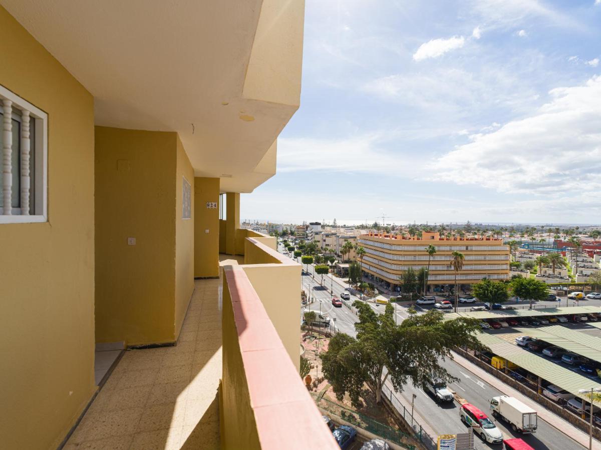 Top Floor Sea View Central Holiday Home Maspalomas  Dış mekan fotoğraf